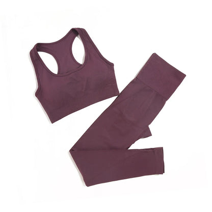 Yoga-Set mit 2–4 Teilen – Sport-Bra, Leggings & mehr für einheitliche, bequeme und stylische Fitness-Looks.