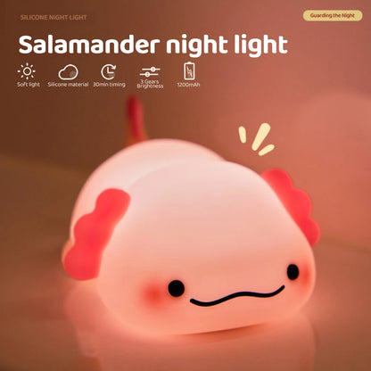 Pinguin-Nachtlicht aus Silikon mit Touch-Steuerung – USB-aufladbar und ideal als Schlummerlicht.