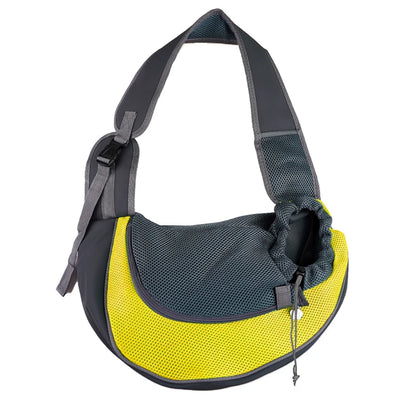 Haustier-Tragetasche – Bequemer Rucksack mit Netzdesign für Hunde und Katzen