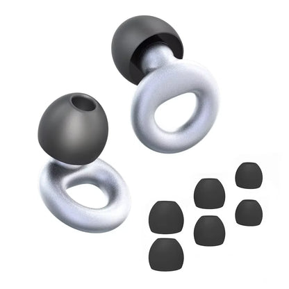 Bouchons d'oreilles en silicone avec réduction de bruit – insonorisés, confortables et idéaux pour nager, dormir ou pour un repos ininterrompu.