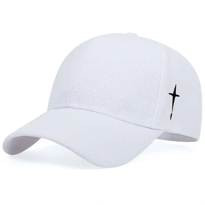 Luftige Baseball Cap mit Stickerei und Gesichtsfreiheit