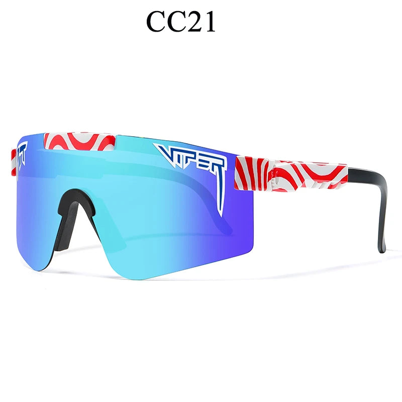 UV400 Pit Viper Sonnenbrille für Damen & Herren – sportlich, stylisch & ideal für Baseball, Softball, MTB & Outdoor-Aktivitäten.
