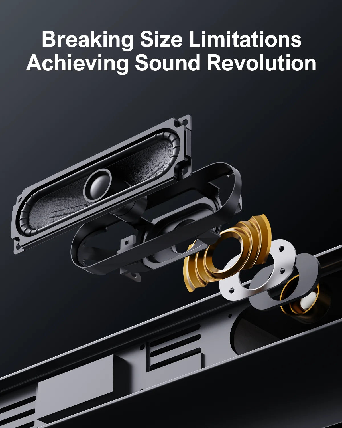 2.1 Soundbar mit Subwoofer & Dolby Atmos für TV & Heimkino