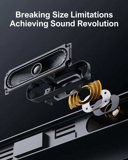 2.1 Soundbar mit Subwoofer & Dolby Atmos für TV & Heimkino