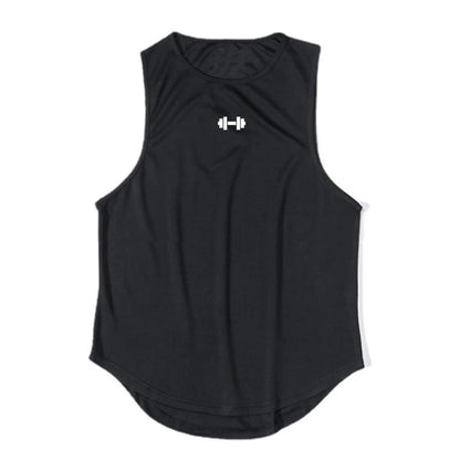 Leichtes, schnelltrocknendes Gym-Tanktop – locker geschnitten, atmungsaktiv und ideal fürs Training oder sportliche Streetwear.