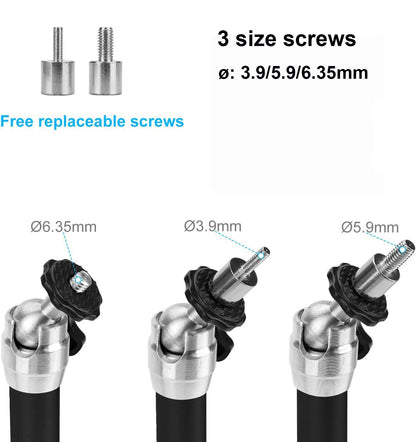 Portable Projector Bracket  360° Rotatable Ceiling Wall Mount Beamer Holder Aluminium compatable for HY300 HY320 Beam Projector