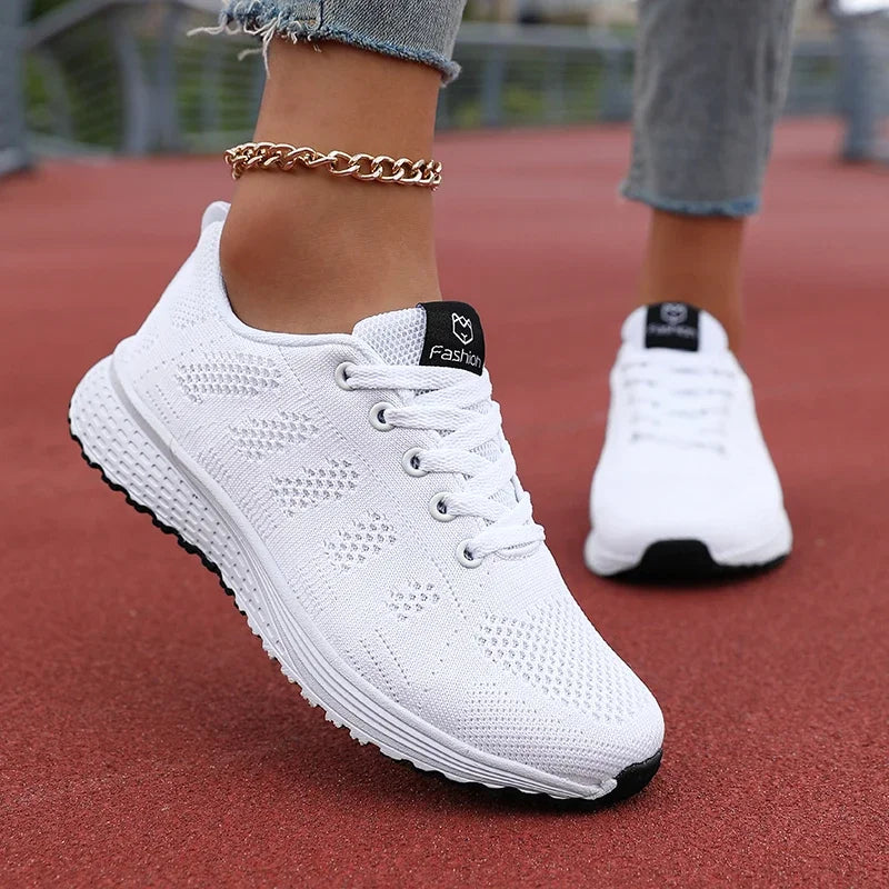 Leichte Sneaker mit atmungsaktivem Mesh – sportlich, bequem und ideal für Laufen und Alltag