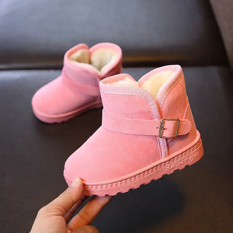Kinder Schneeboots – Warme Stiefel aus Baumwolle für Mädchen und Jungen