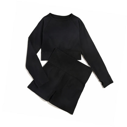 Yoga-Set mit 2–4 Teilen – Sport-Bra, Leggings & mehr für einheitliche, bequeme und stylische Fitness-Looks.