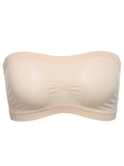 Schulterfreies Bandeau-Top aus Mesh – atmungsaktiv, leicht und perfekt als unsichtbarer Begleiter für sommerliche Outfits.