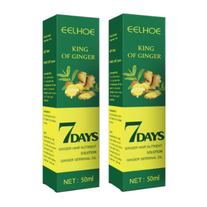 EELHOE Ingwer-Haarspray – 7-Tage-Serum zur Behandlung von Haarausfall, fördert schnelles Wachstum und pflegt die Kopfhaut intensiv.