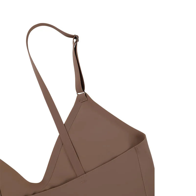 Nahtloses Ice-Silk Wäscheset – Bequemer, drahtloser BH & Slip im modernen Design