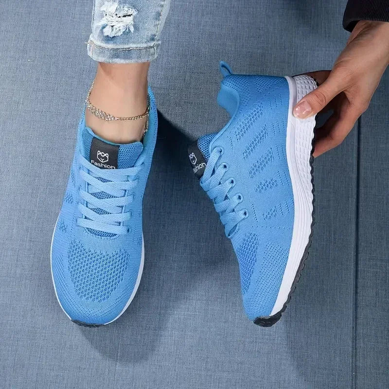 Leichte Sneaker mit atmungsaktivem Mesh – sportlich, bequem und ideal für Laufen und Alltag