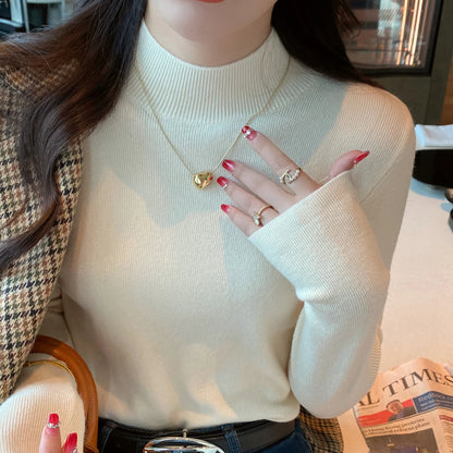 Rollkragenpullover – Eleganter Strickpullover mit Langarm & Stretch für stilvollen Komfort