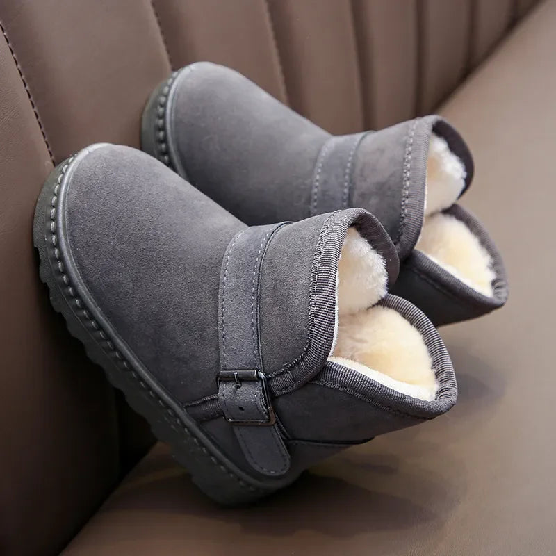 Kinder Schneeboots – Warme Stiefel aus Baumwolle für Mädchen und Jungen