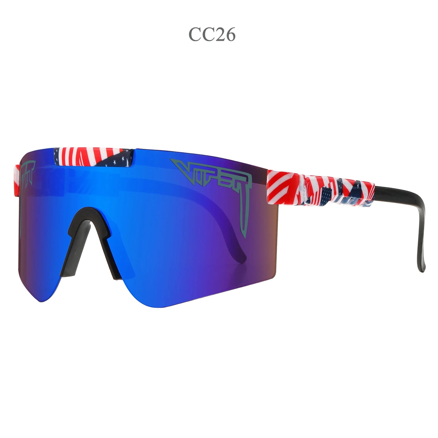 UV400 Pit Viper Sonnenbrille für Damen & Herren – sportlich, stylisch & ideal für Baseball, Softball, MTB & Outdoor-Aktivitäten.