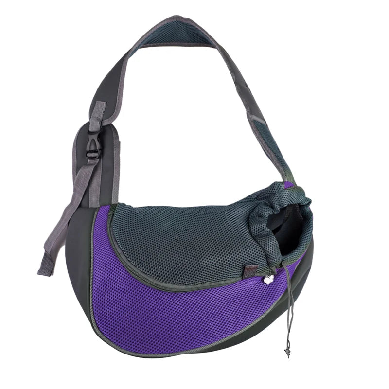 Haustier-Tragetasche – Bequemer Rucksack mit Netzdesign für Hunde und Katzen