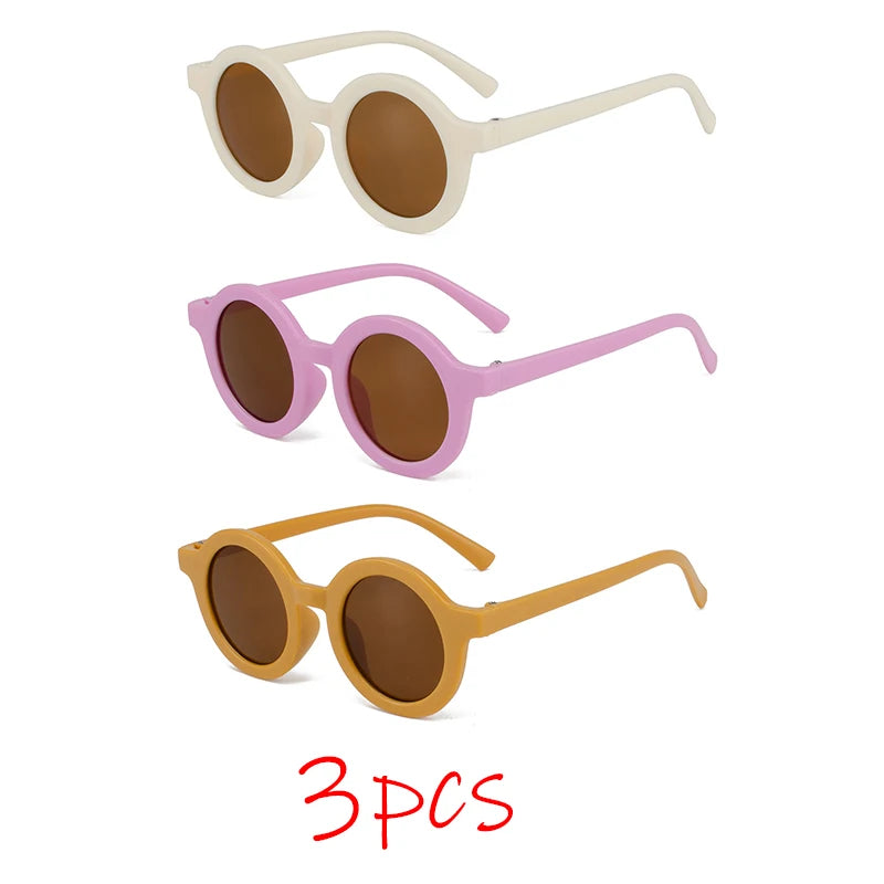 Runde Kinder-Sonnenbrille im Inset-Style – für 1–7 Jahre, leicht & sicher mit UV-Schutz, ideal für sonnige Tage und stylischen Sonnenschutz.