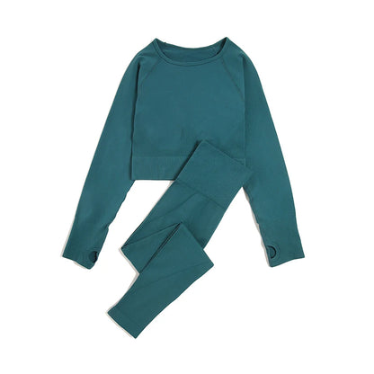 Yoga-Set mit 2–4 Teilen – Sport-Bra, Leggings & mehr für einheitliche, bequeme und stylische Fitness-Looks.