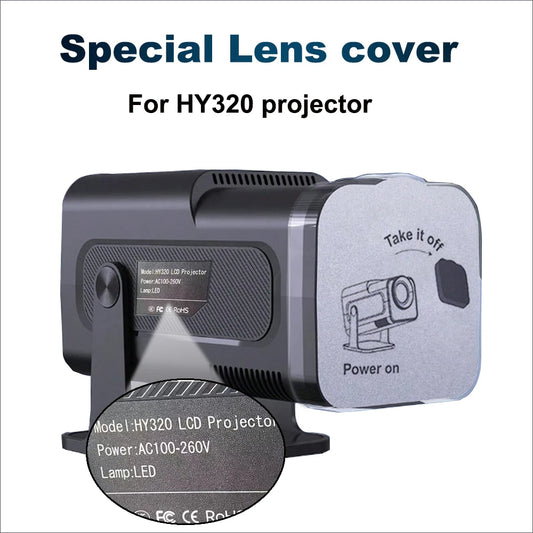DITONG  projector lens protection Cover Avoid dust lens protector for Magcubic HY320 Protector for Transpeed HY320 Projector