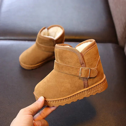 Kinder Schneeboots – Warme Stiefel aus Baumwolle für Mädchen und Jungen
