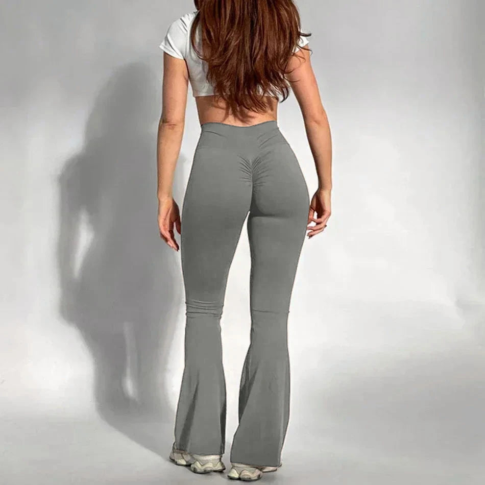 High Waist Fitness-Leggings – Po-Lifting Sporthose mit Scrunch-Design für Training und Gym