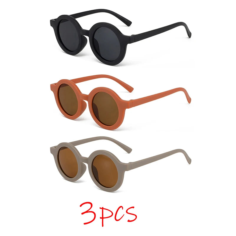 Runde Kinder-Sonnenbrille im Inset-Style – für 1–7 Jahre, leicht & sicher mit UV-Schutz, ideal für sonnige Tage und stylischen Sonnenschutz.