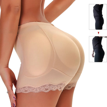 Padded push-up panties with a butt-lifting effect – shaping, comfortable, and ideal for a rounder silhouette under any clothing.