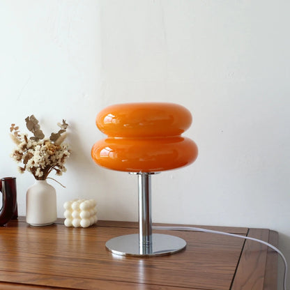 Macaron-Glas-Tischlampe mit dreifacher Dimmung – stimmungsvolles Design