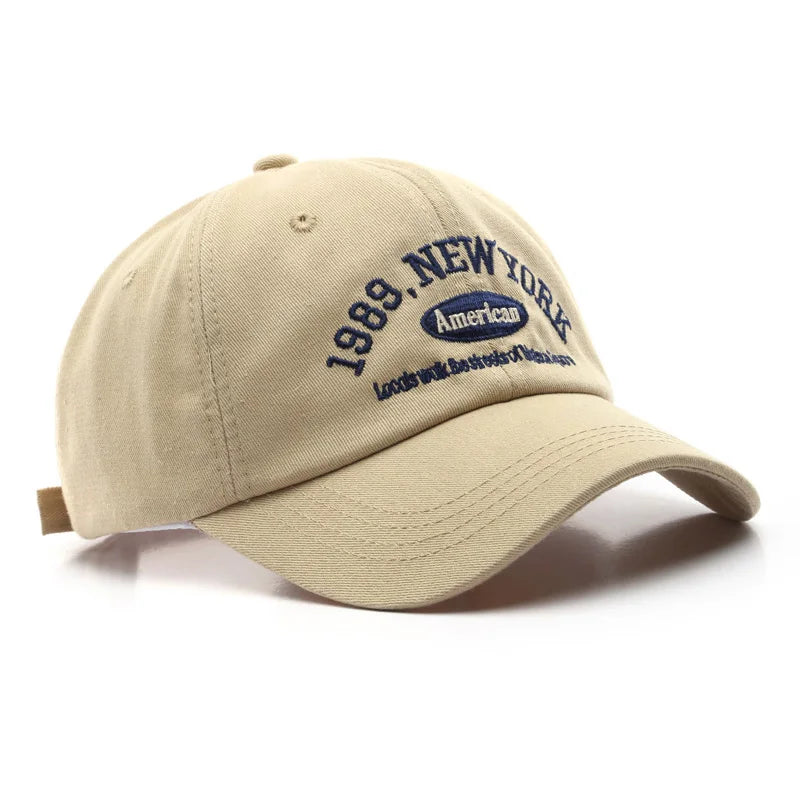 Unisex Baseballcap mit gestickten Buchstaben – aus weicher Baumwolle, verstellbar & ideal für Sport, Outdoor oder lässige Alltagslooks.