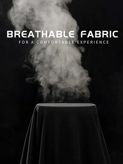 7er-Set schwarze Rundhals-Shirts – ultraleicht, schnelltrocknend und atmungsaktiv, ideal für Fitness, Gym und Running.