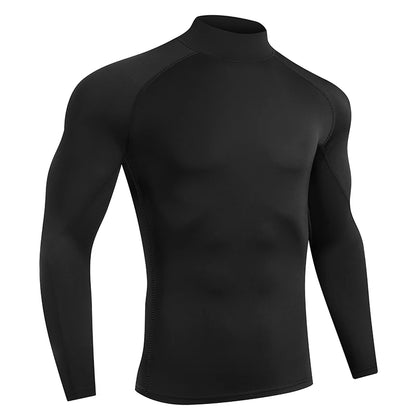 Schnelltrocknendes Kompressionsshirt mit langen Ärmeln – eng anliegend, atmungsaktiv und ideal für Running, Gym oder Training.