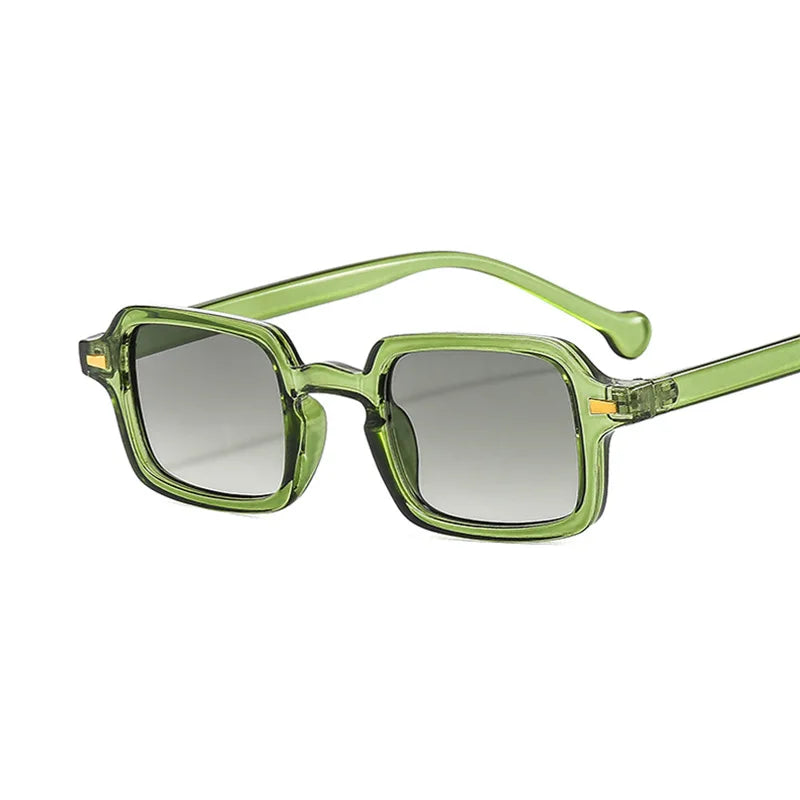 Luxuriöse rechteckige Sonnenbrille im Vintage-Stil – unisex, UV400 & Anti-Glare, ideal für elegante Alltags- oder Sommer-Looks.