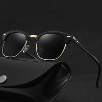 Klassische Sonnenbrille mit ovalem Rahmen & UV-Schutz – unisex, leicht und ideal für Sommer, Autofahren & Alltagslooks.