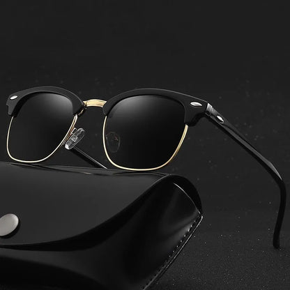 Klassische Sonnenbrille mit ovalem Rahmen & UV-Schutz – unisex, leicht und ideal für Sommer, Autofahren & Alltagslooks.