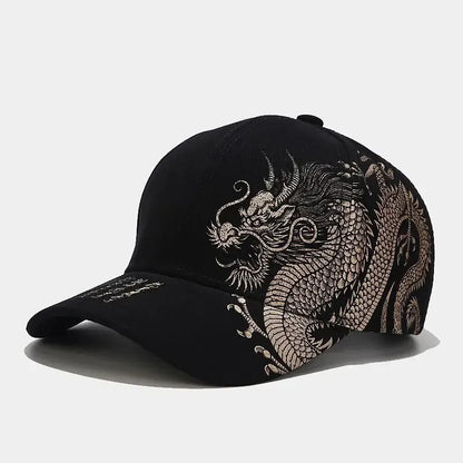 Baseball Cap mit Drachenmotiv – cooler Unisex-Look für Streetwear und Skate.