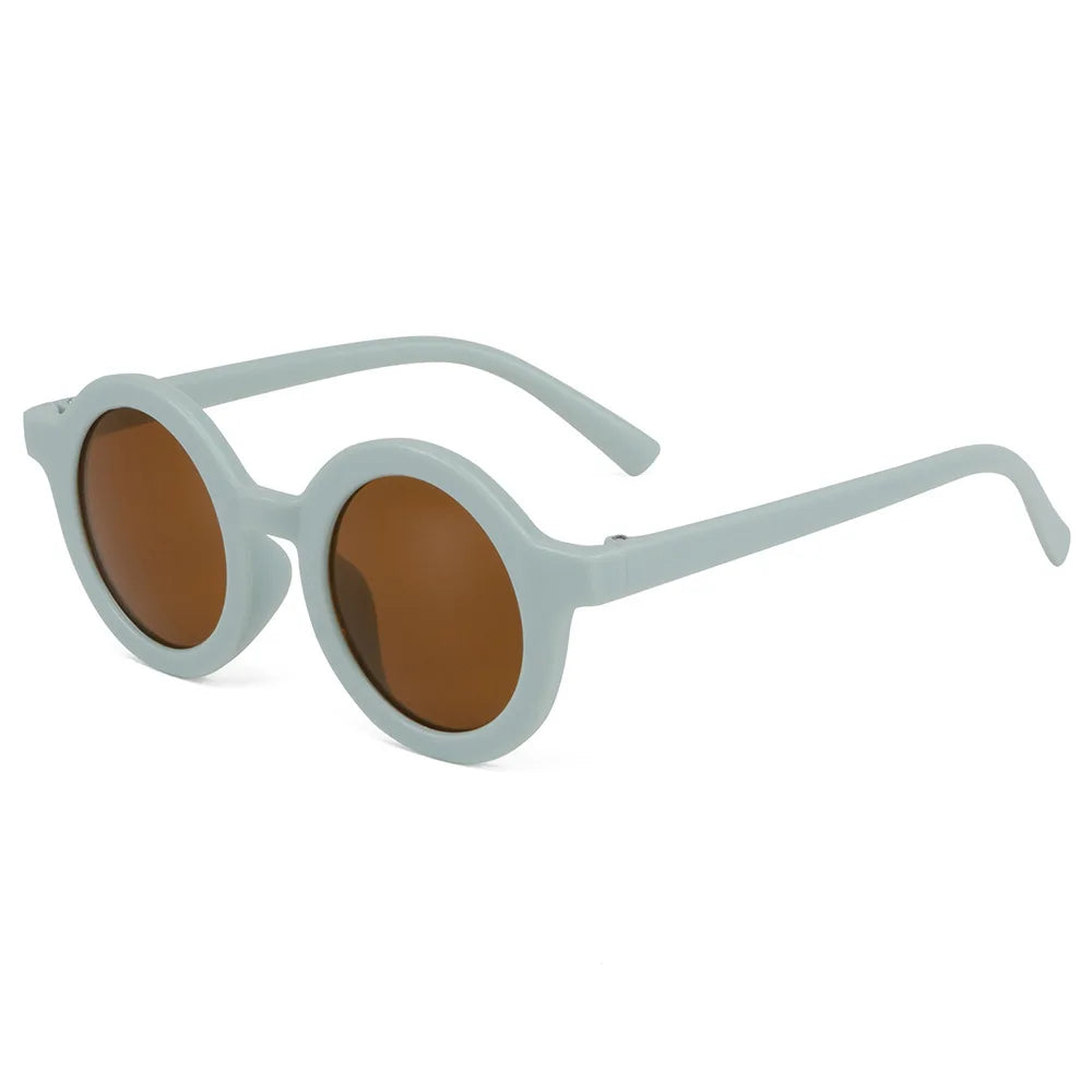 Runde Kinder-Sonnenbrille im Inset-Style – für 1–7 Jahre, leicht & sicher mit UV-Schutz, ideal für sonnige Tage und stylischen Sonnenschutz.