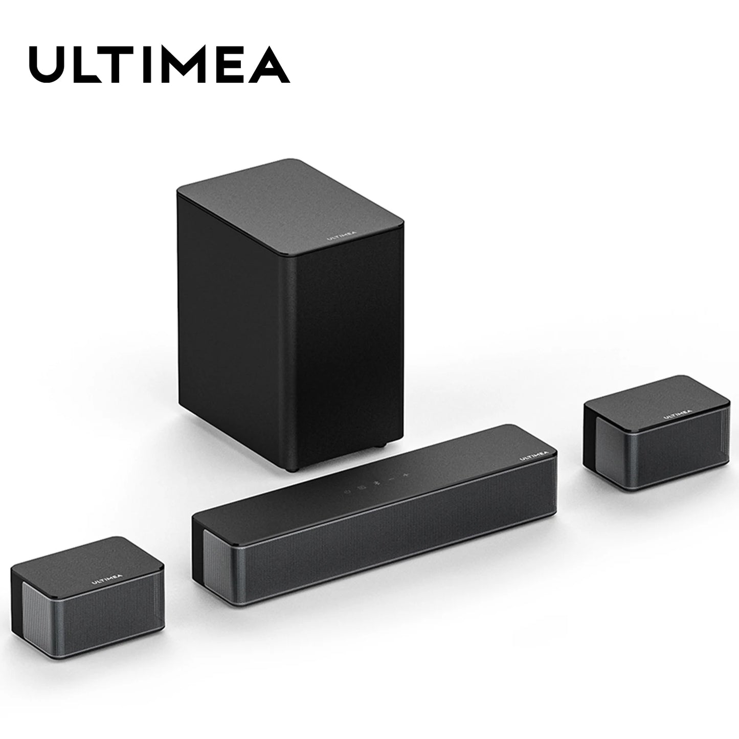 5.1 Soundbar mit 320W, 3D Surround, Subwoofer & Rücklautsprechern für TV