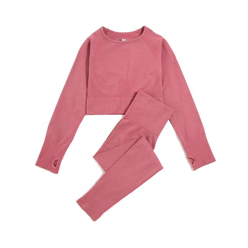 Yoga-Set mit 2–4 Teilen – Sport-Bra, Leggings & mehr für einheitliche, bequeme und stylische Fitness-Looks.