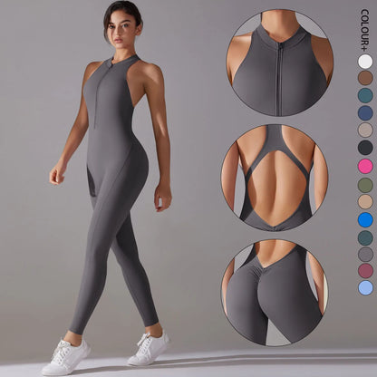 Formender Sport-Bodysuit con control de abdomen y efecto levantador de glúteos. Perfecto para fitness, yoga y entrenamientos. Cómodo, elástico y de soporte para una bonita silueta.