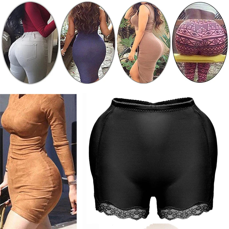 Padded push-up panties with a butt-lifting effect – shaping, comfortable, and ideal for a rounder silhouette under any clothing.