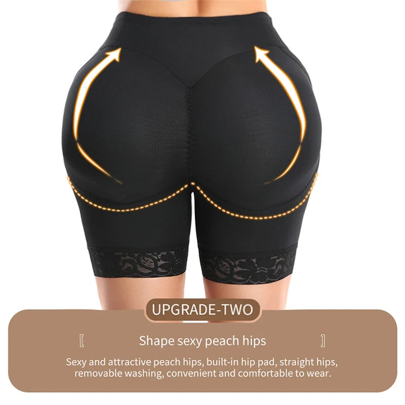 Shapewear-Shorts avec effet lifting des fesses et contrôle du ventre – sculpte la taille et les hanches, confortable et idéal pour une silhouette définie.