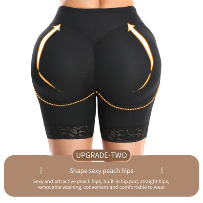 Shapewear-Shorts avec effet lifting des fesses et contrôle du ventre – sculpte la taille et les hanches, confortable et idéal pour une silhouette définie.